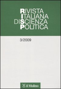 Rivista italiana di scienza politica (2009). Vol. 3