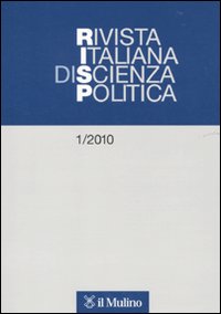 Rivista italiana di scienza politica (2010). Vol. 1
