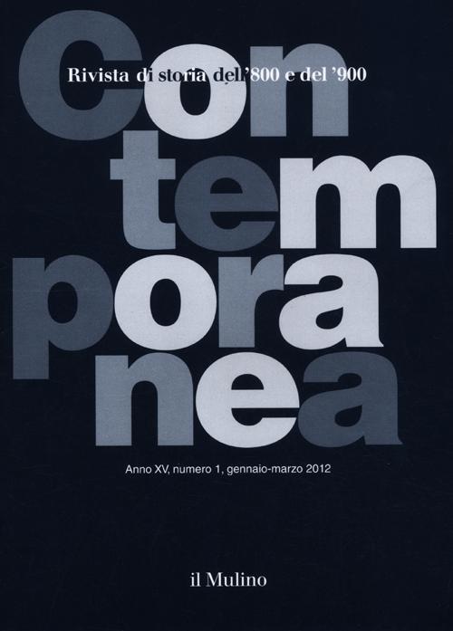 Contemporanea (2012). Vol. 1