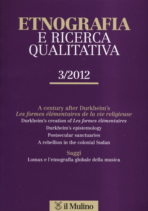 Etnografia e ricerca qualitativa (2012). Ediz. bilingue. Vol. 3