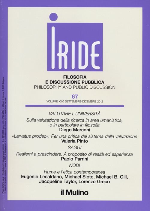 Iride (2012). Vol. 3