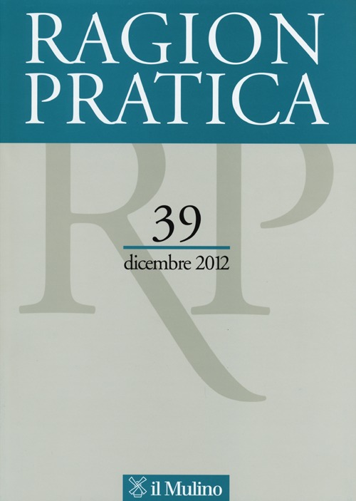 Ragion pratica (2012). Vol. 39