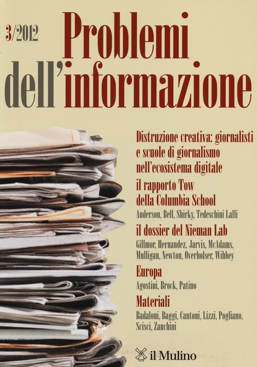 Problemi dell'informazione (2012). Vol. 3
