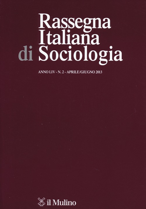 Rassegna italiana di sociologia (2013). Vol. 2