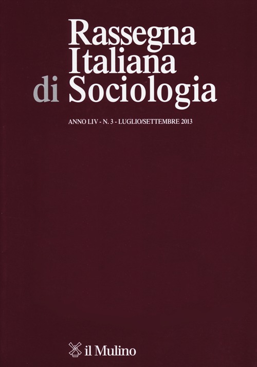 Rassegna italiana di sociologia (2013). Vol. 3