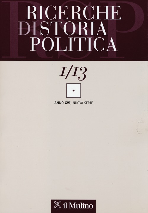 Ricerche di storia politica (2013). Vol. 1