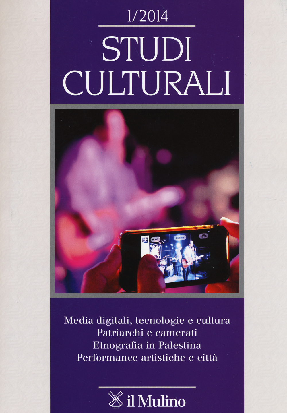 Studi culturali (2014). Vol. 1