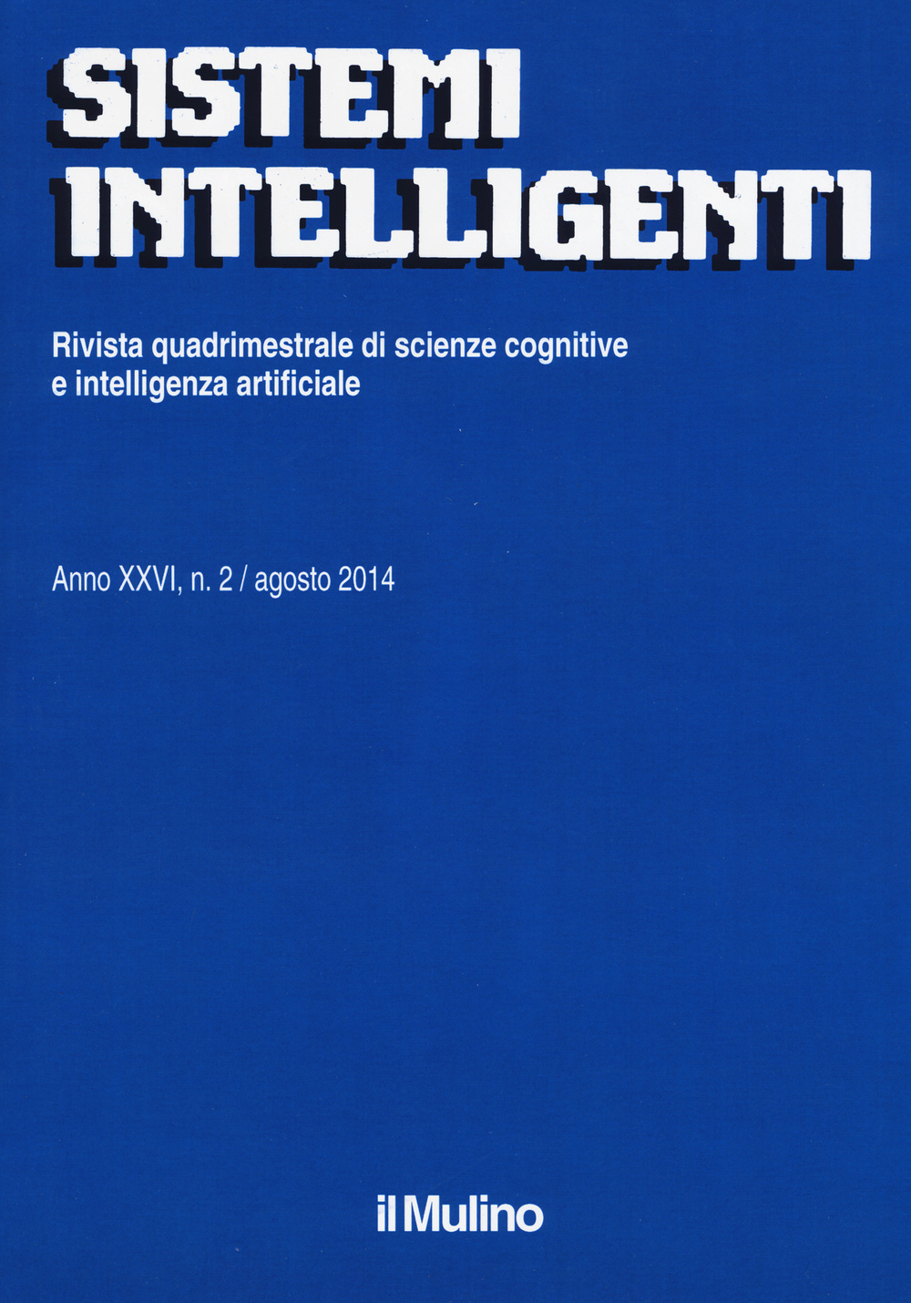 Sistemi intelligenti (2014). Vol. 2