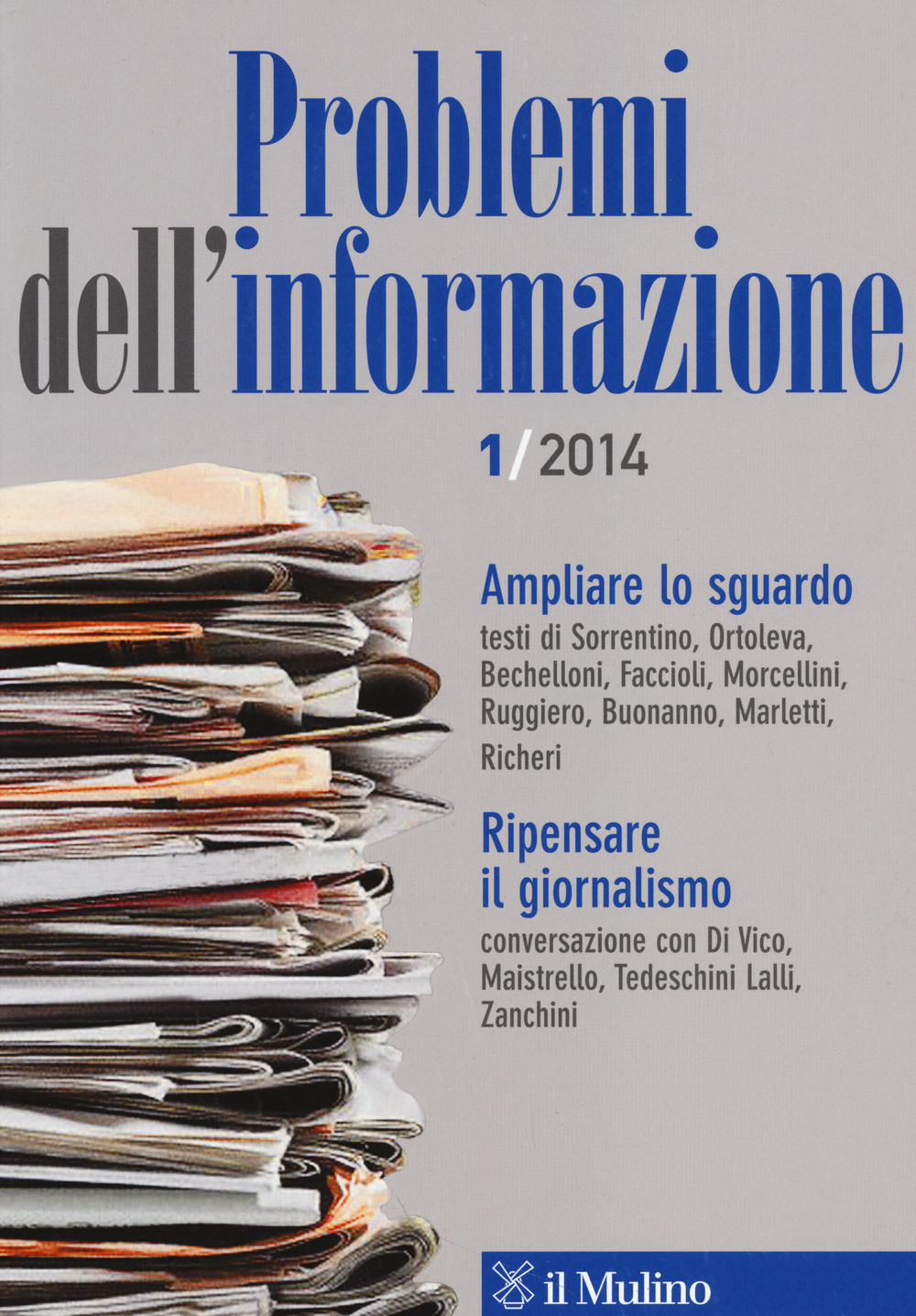Problemi dell'informazione (2014). Vol. 1