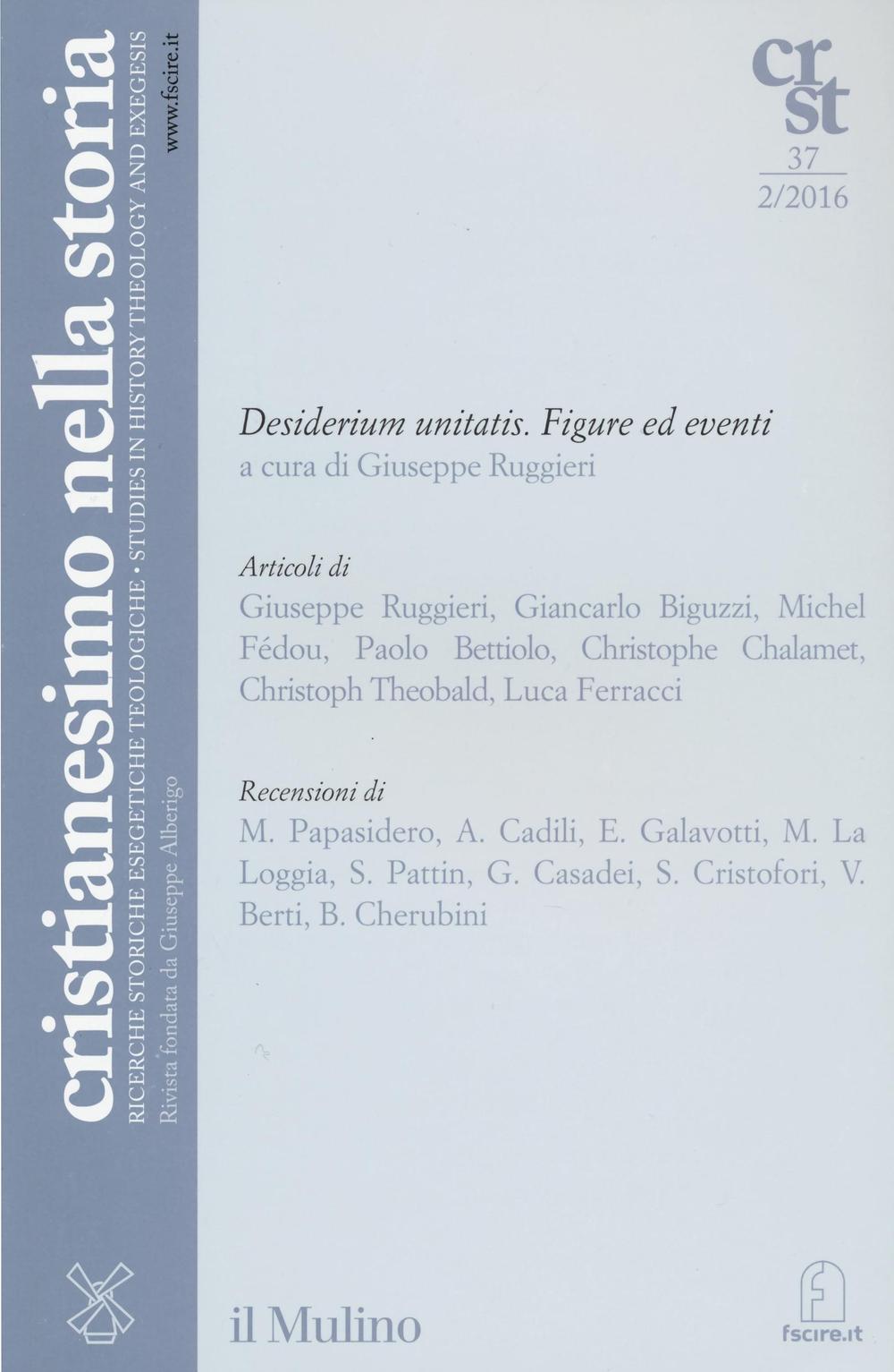 Cristianesimo nella storia (2016). Vol. 2