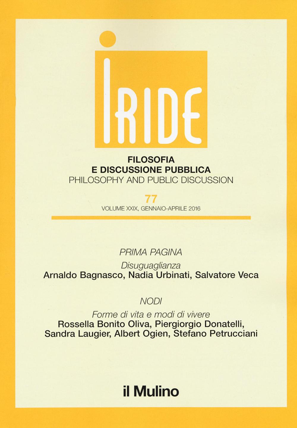 Iride (2016). Vol. 1