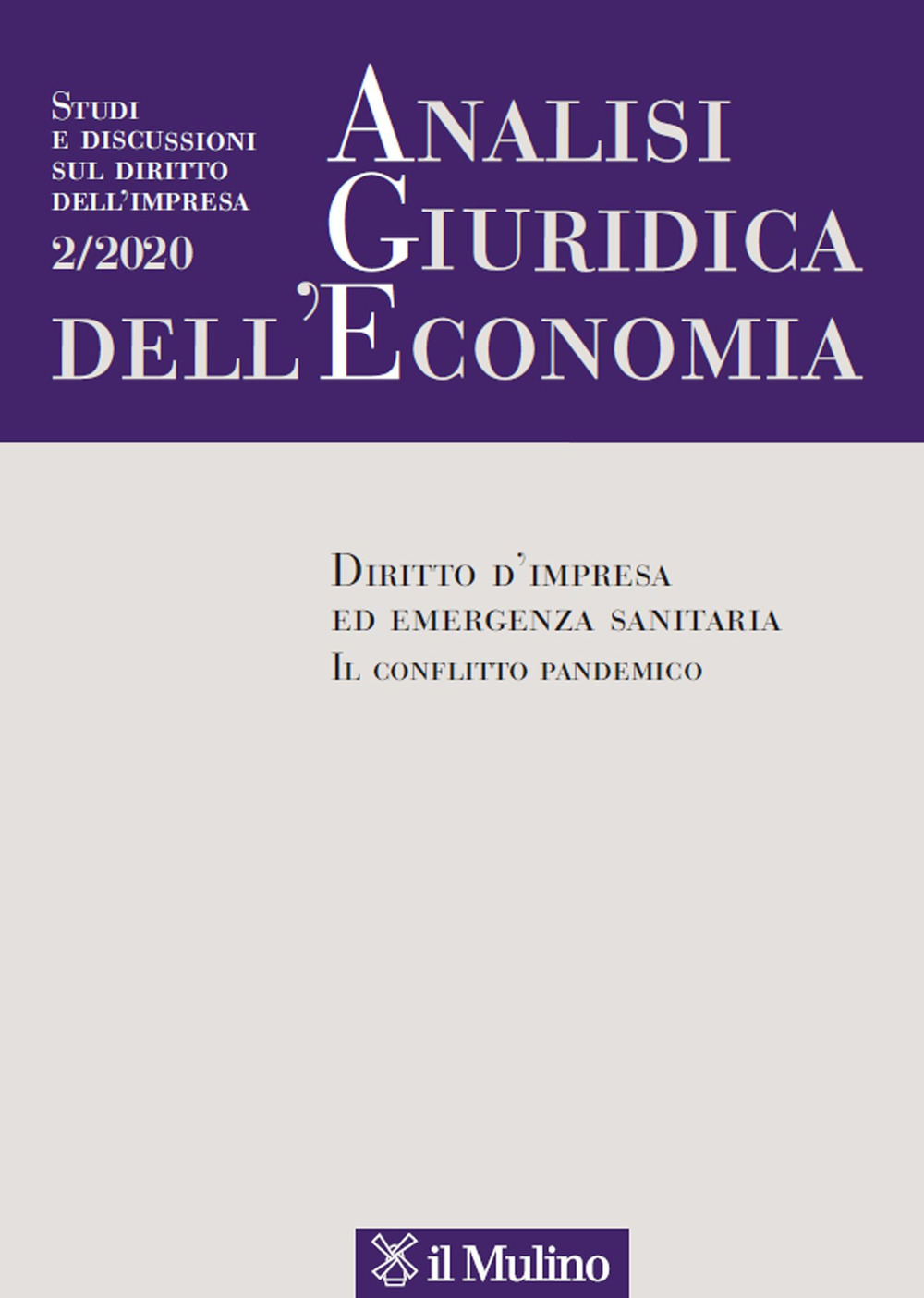 Analisi giuridica dell'economia (2020). Vol. 2