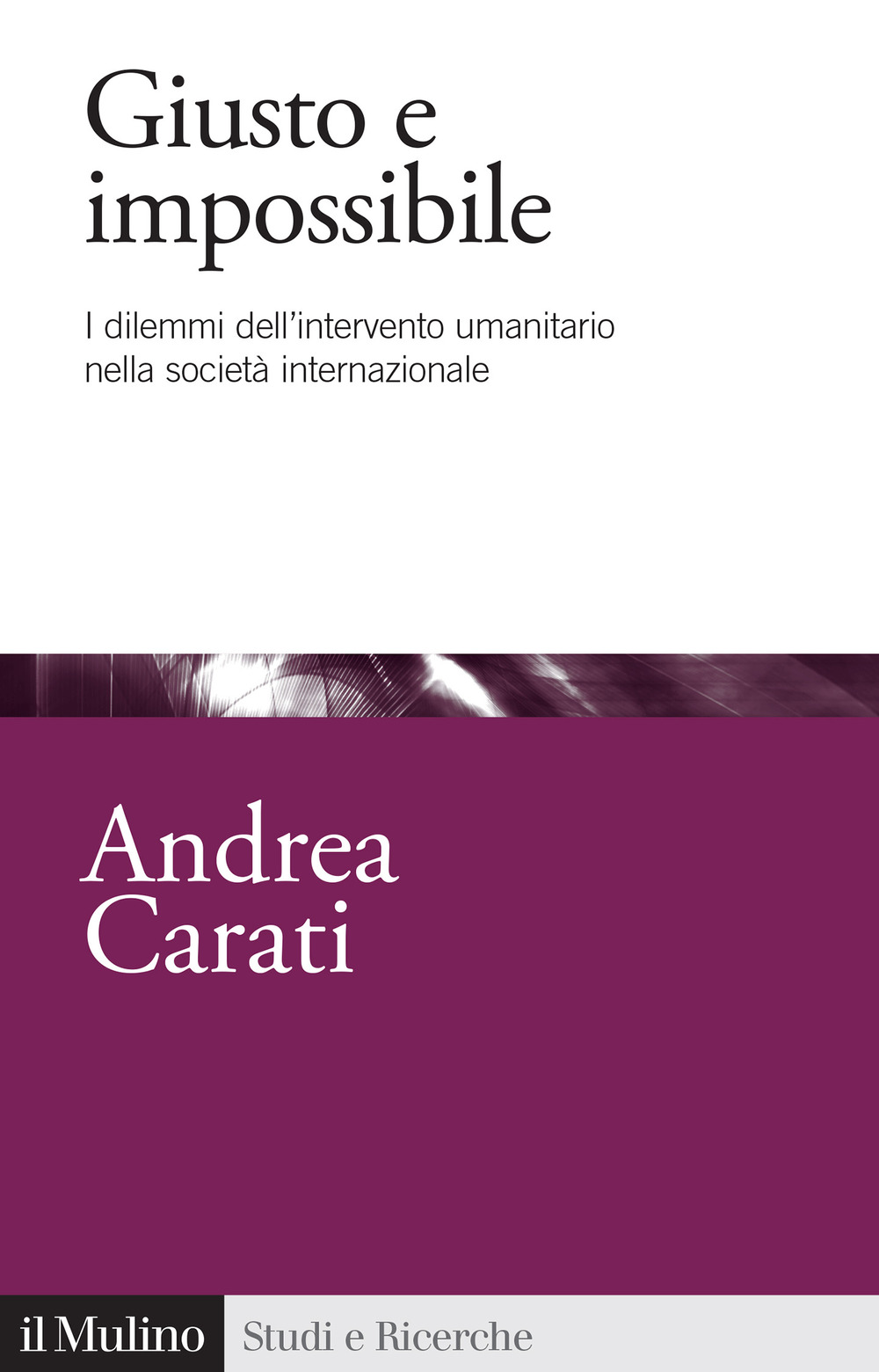 Giusto e impossibile. I dilemmi dell'intervento umanitario nella società internazionale