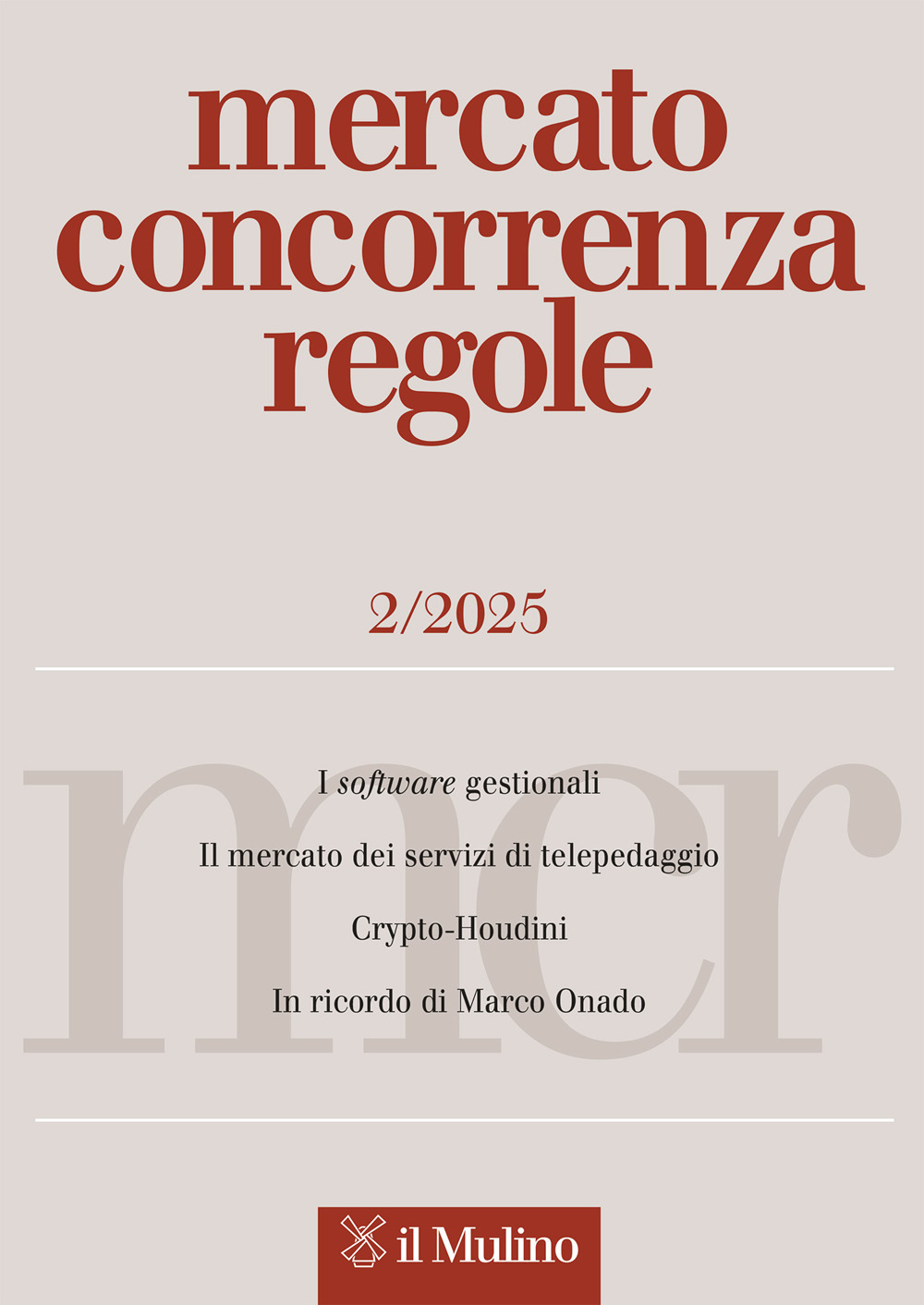 Mercato concorrenza regole (2025). Vol. 2
