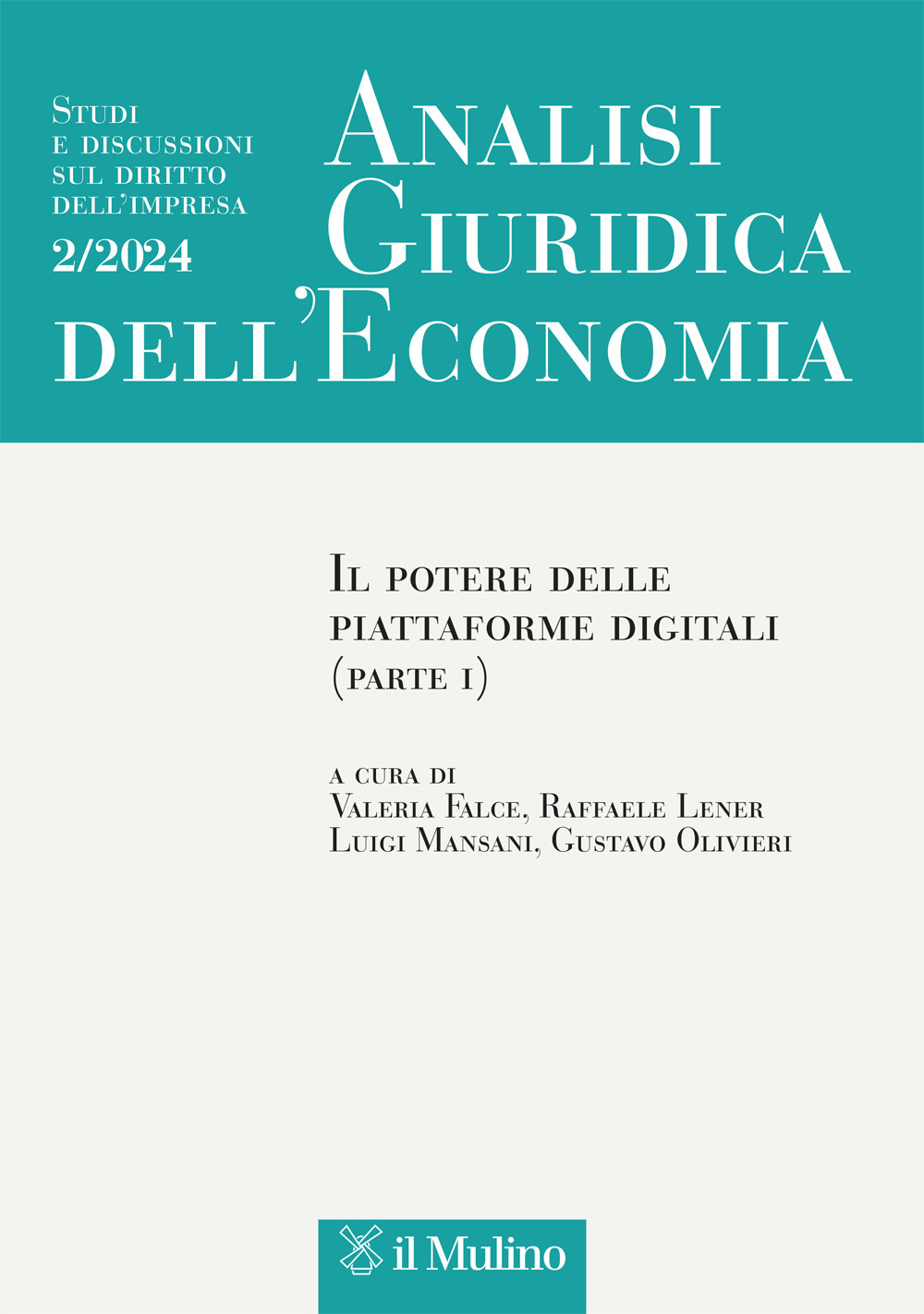 Analisi giuridica dell'economia (2024). Vol. 2