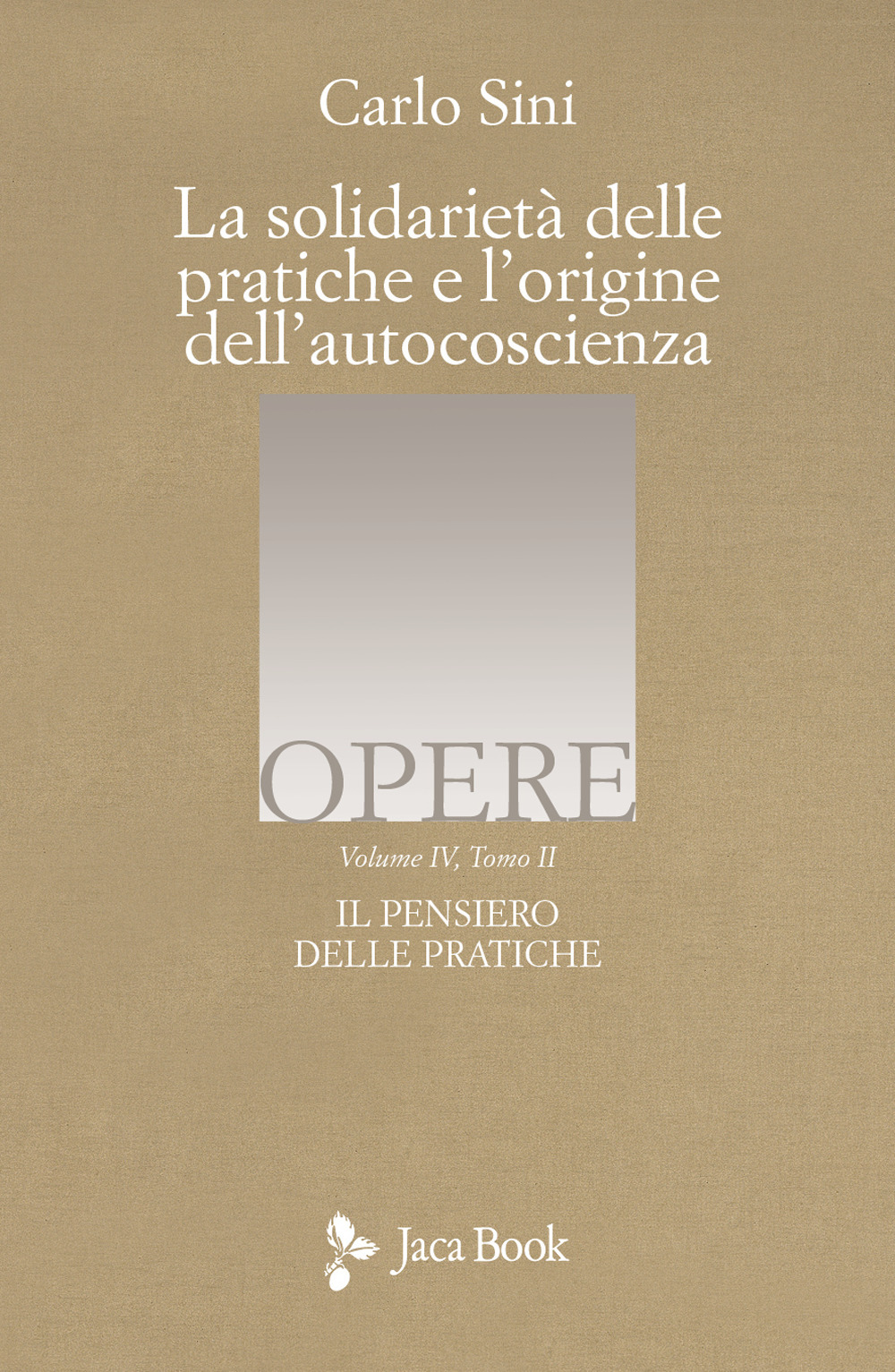 Il pensiero delle pratiche. Vol. 4/2: La solidarietà delle pratiche e l'origine dell'autocoscienza