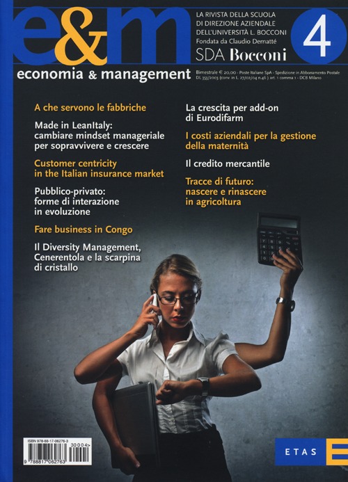 Economia & management. Vol. 4