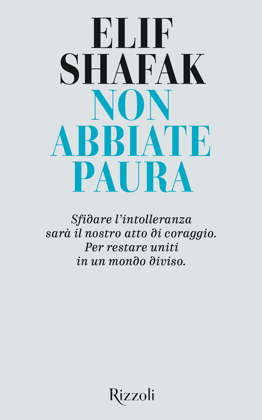 Non abbiate paura