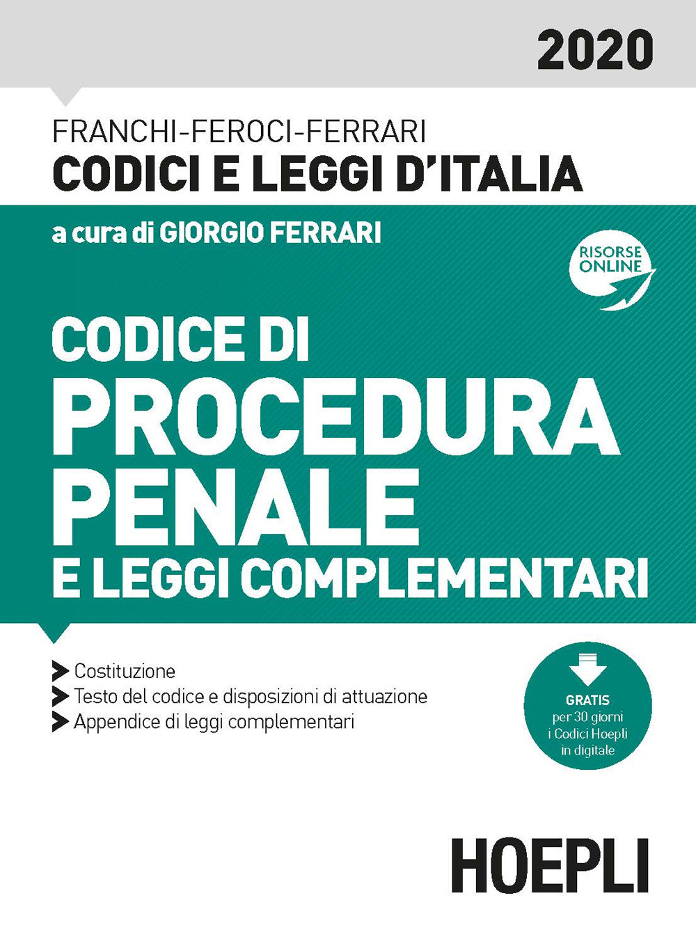 Codice di procedura penale e leggi complementari