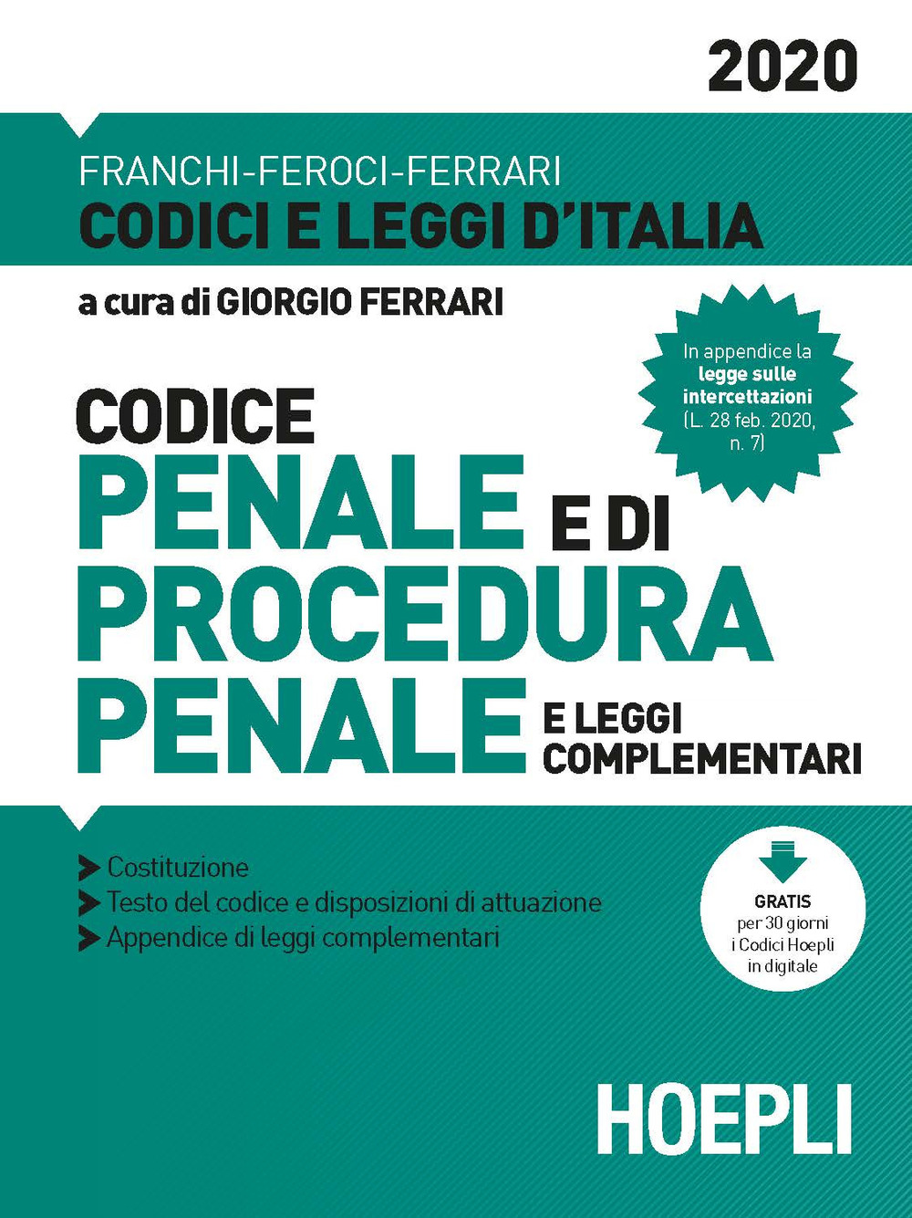 Codice penale e di procedura penale e leggi complementari