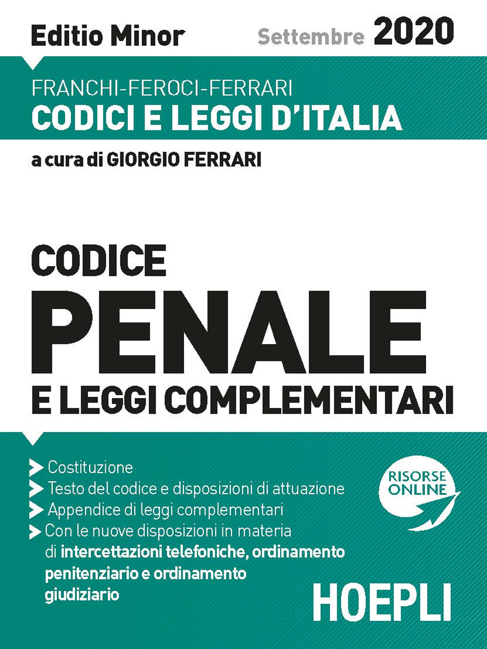 Codice penale e leggi complementari. Ediz. minore. Con espansione online