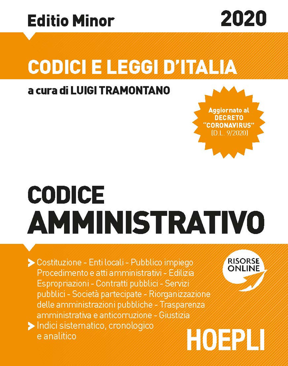 Codice amministrativo 2020. Ediz. minore