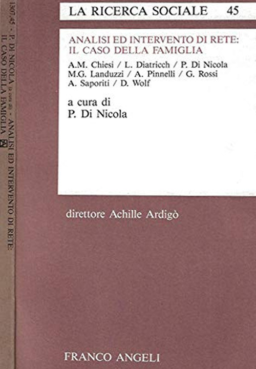 Analisi ed intervento di rete: il caso della famiglia