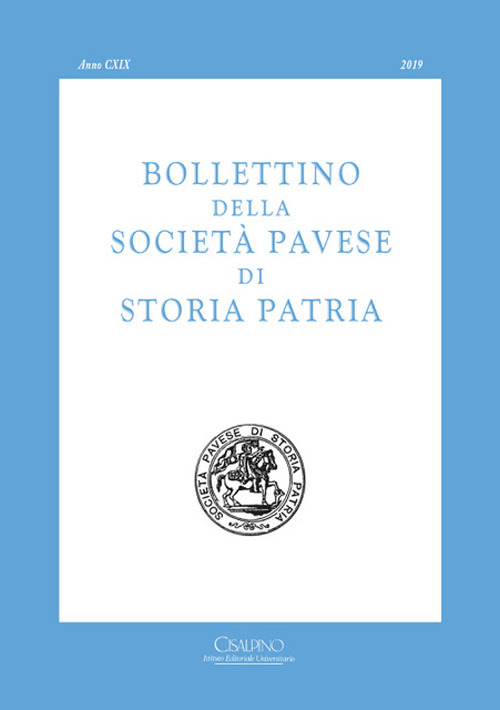 Bollettino della società pavese di storia patria (2019)