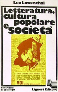 Letteratura, cultura popolare e società