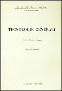 Tecnologie generali. Vol. 2