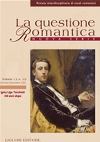 La questione romantica. Rivista interdisciplinare di studi romantici. Nuova serie (2021). Vol. 13/1-2: Igino Ugo Tarchetti 150 anni dopo