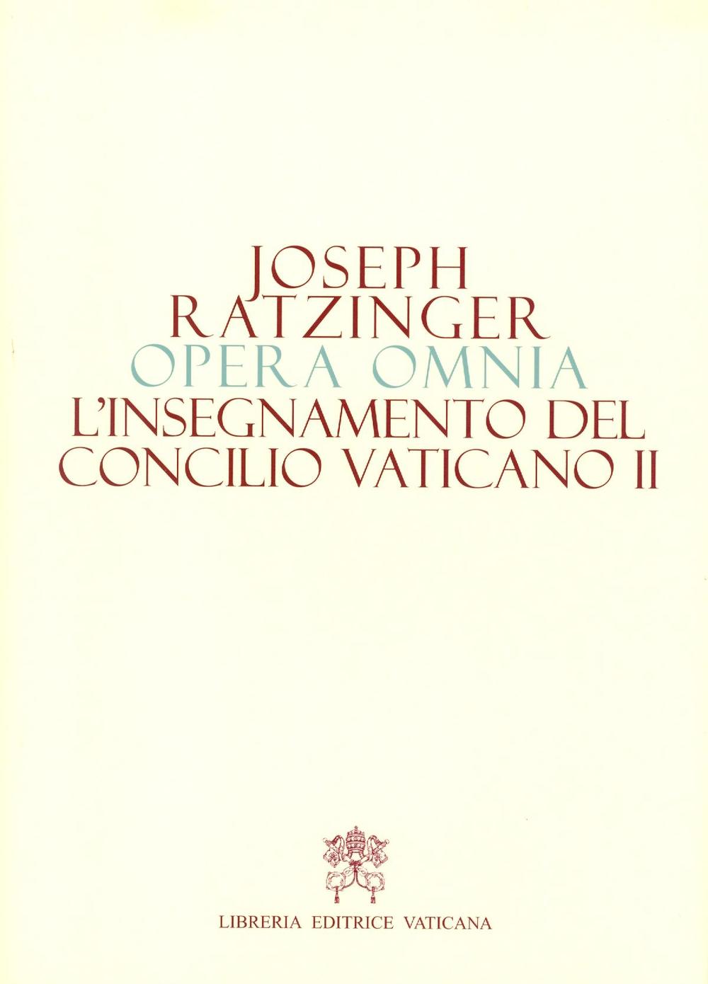 Opera omnia di Joseph Ratzinger