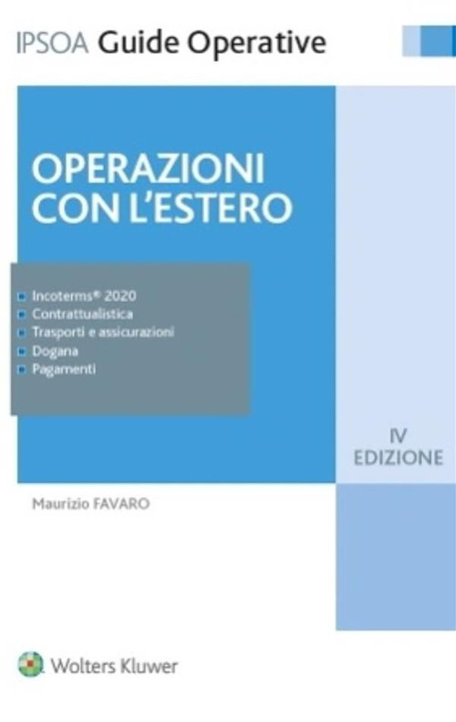 Operazioni con l'estero