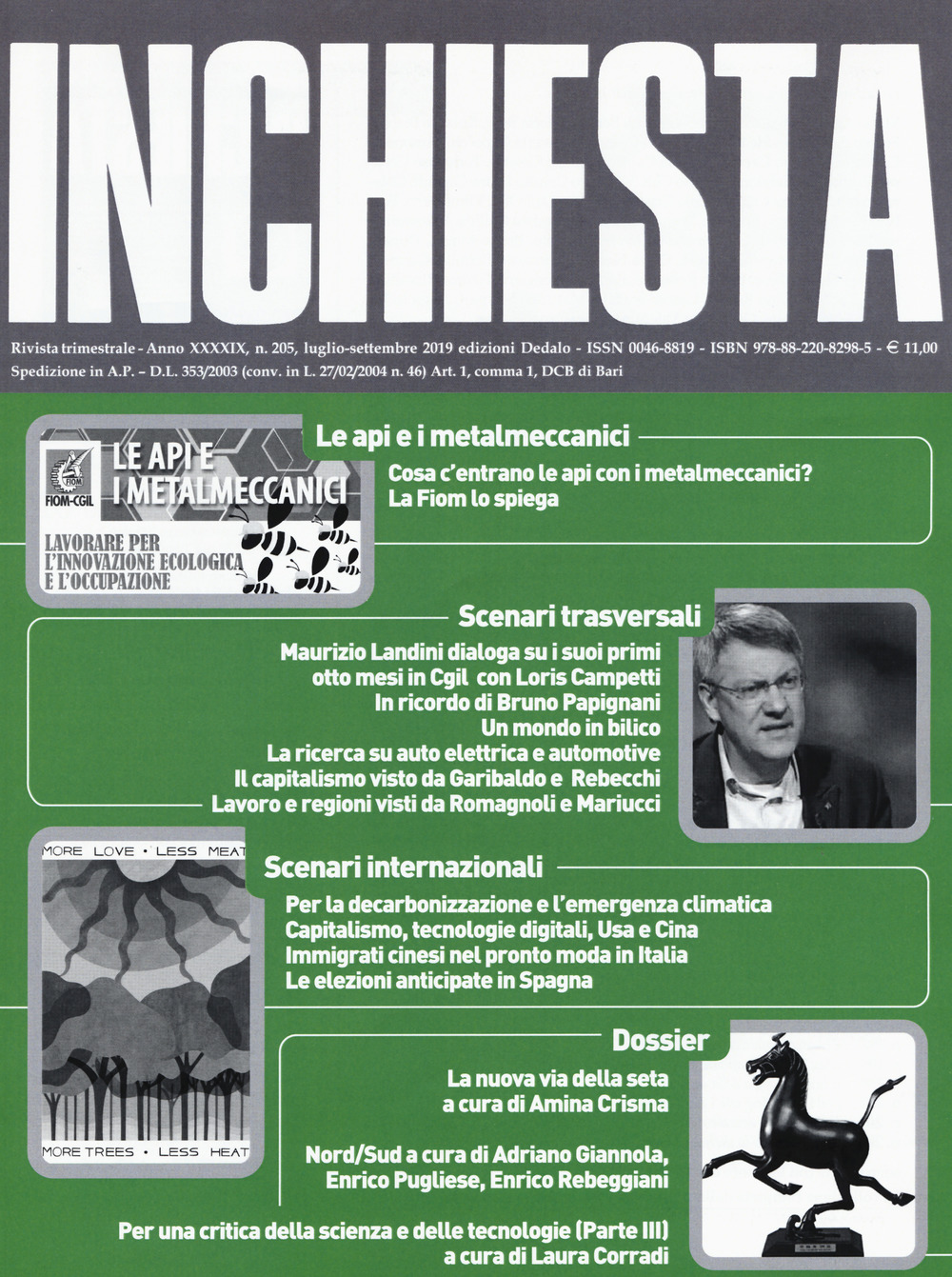 Inchiesta (2019). Vol. 205: Luglio-settembre