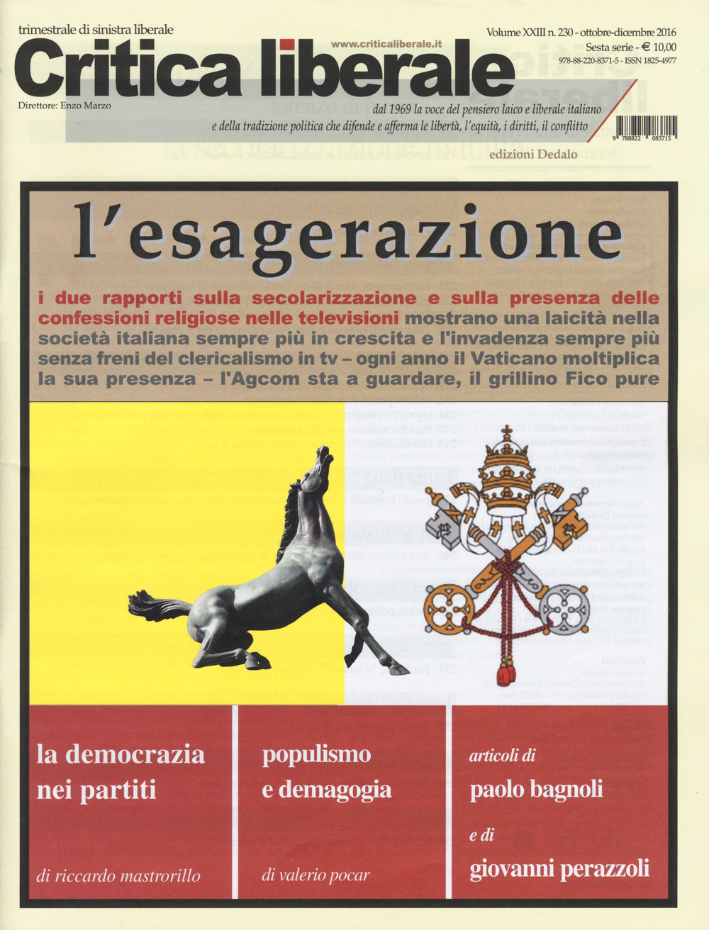Critica liberale (2016). Vol. 230