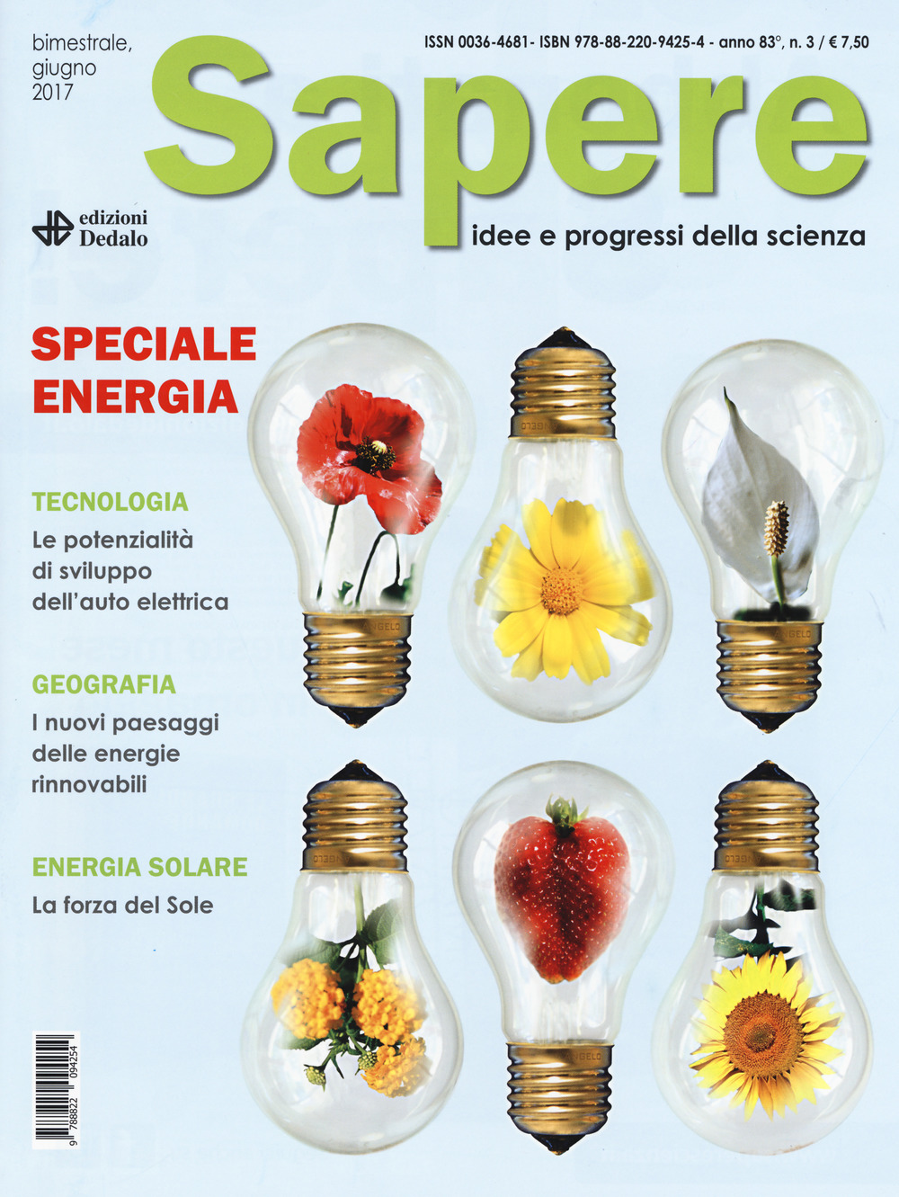 Sapere. Idee e progressi della scienza (2017). Vol. 3