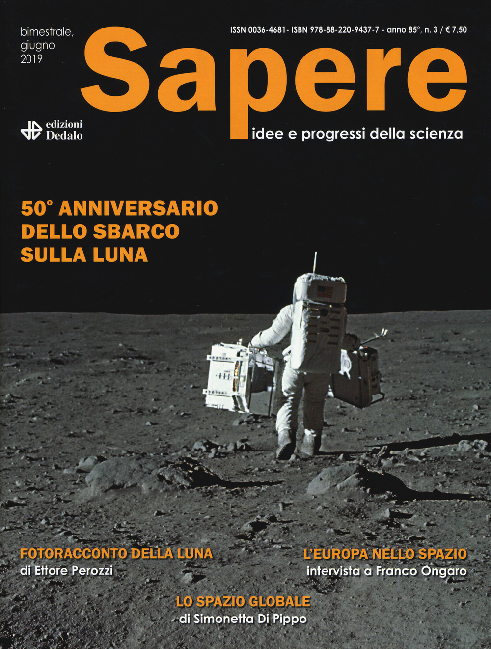 Sapere. Idee e progressi della scienza (2019). Vol. 3