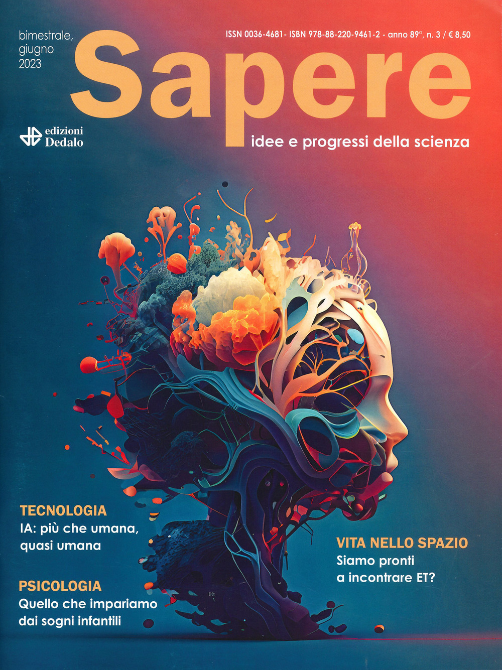 Sapere. Idee e progressi della scienza (2023). Vol. 3