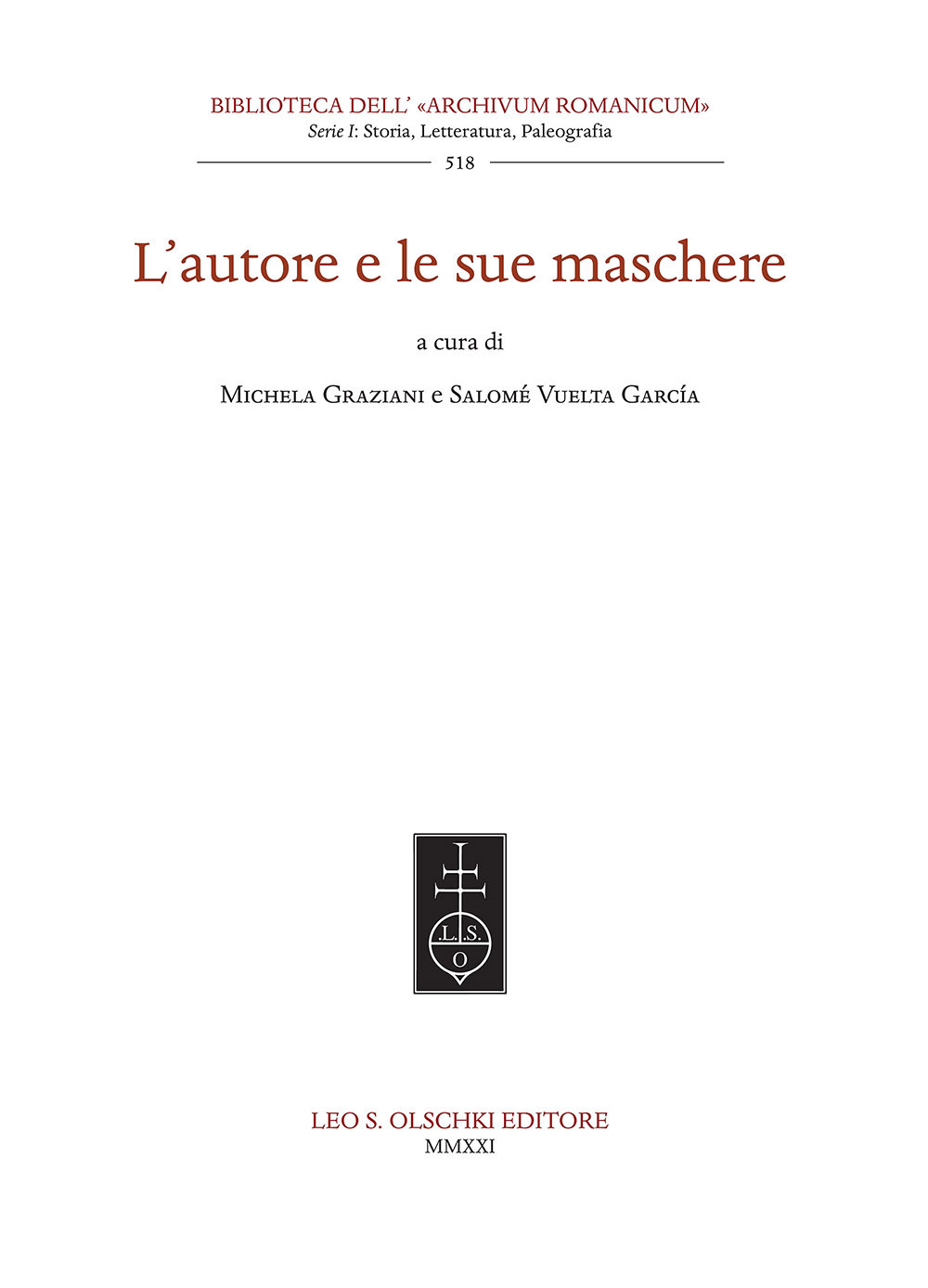 L'autore e le sue maschere