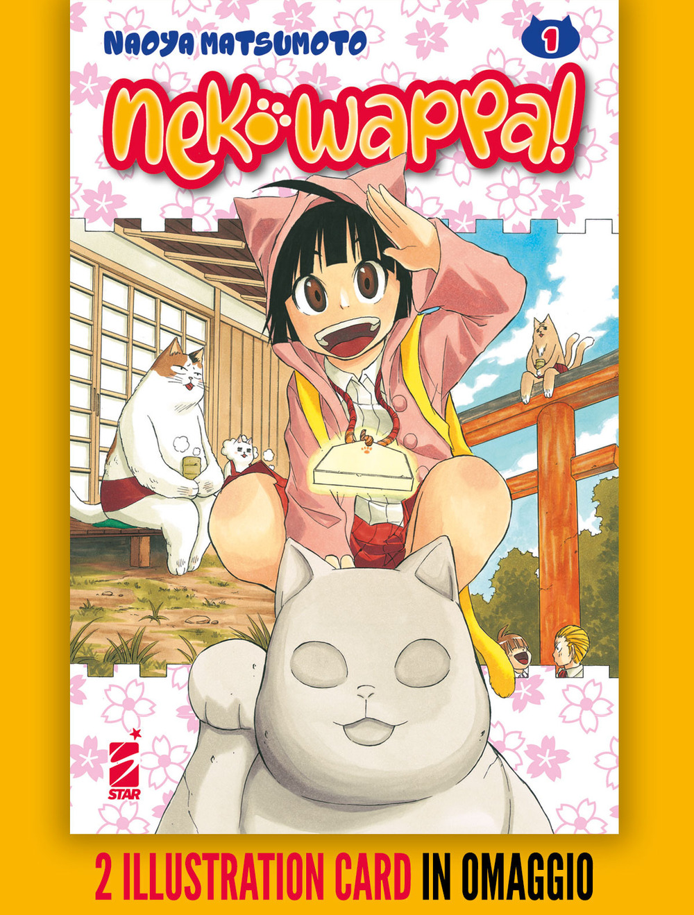 Neko Wappa! Con 2 illustration card. Vol. 1