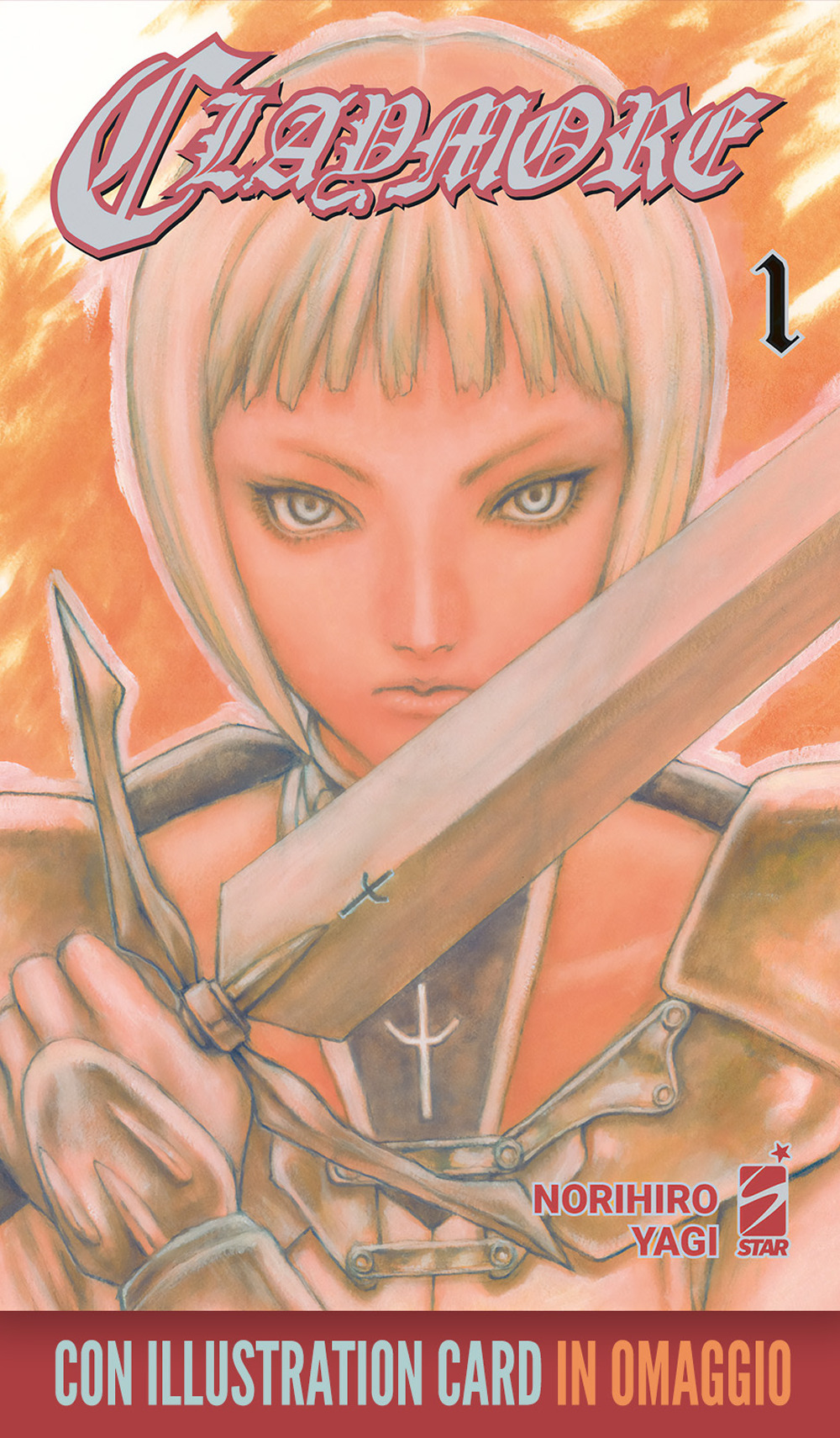 Claymore. New edition. Con illustration card di «Ariadne in the blue sky». Vol. 1