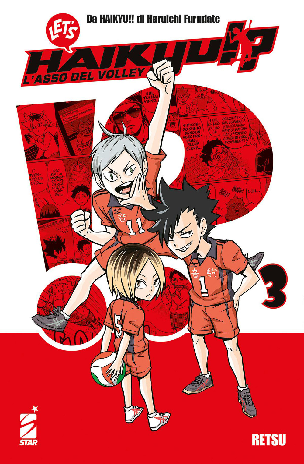 Let's haikyu!? L'asso del volley. Vol. 3