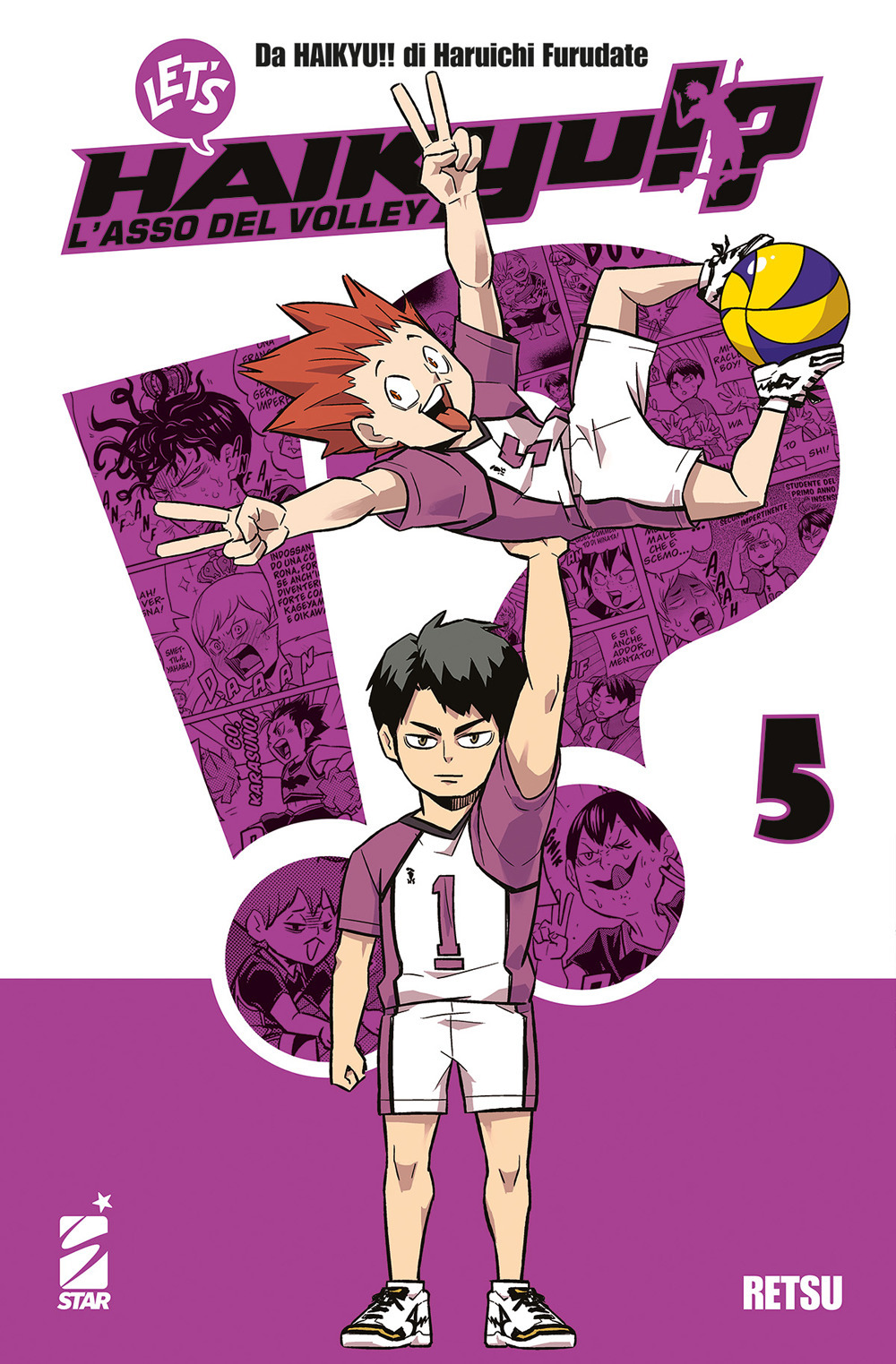 Let's haikyu!? L'asso del volley. Vol. 5