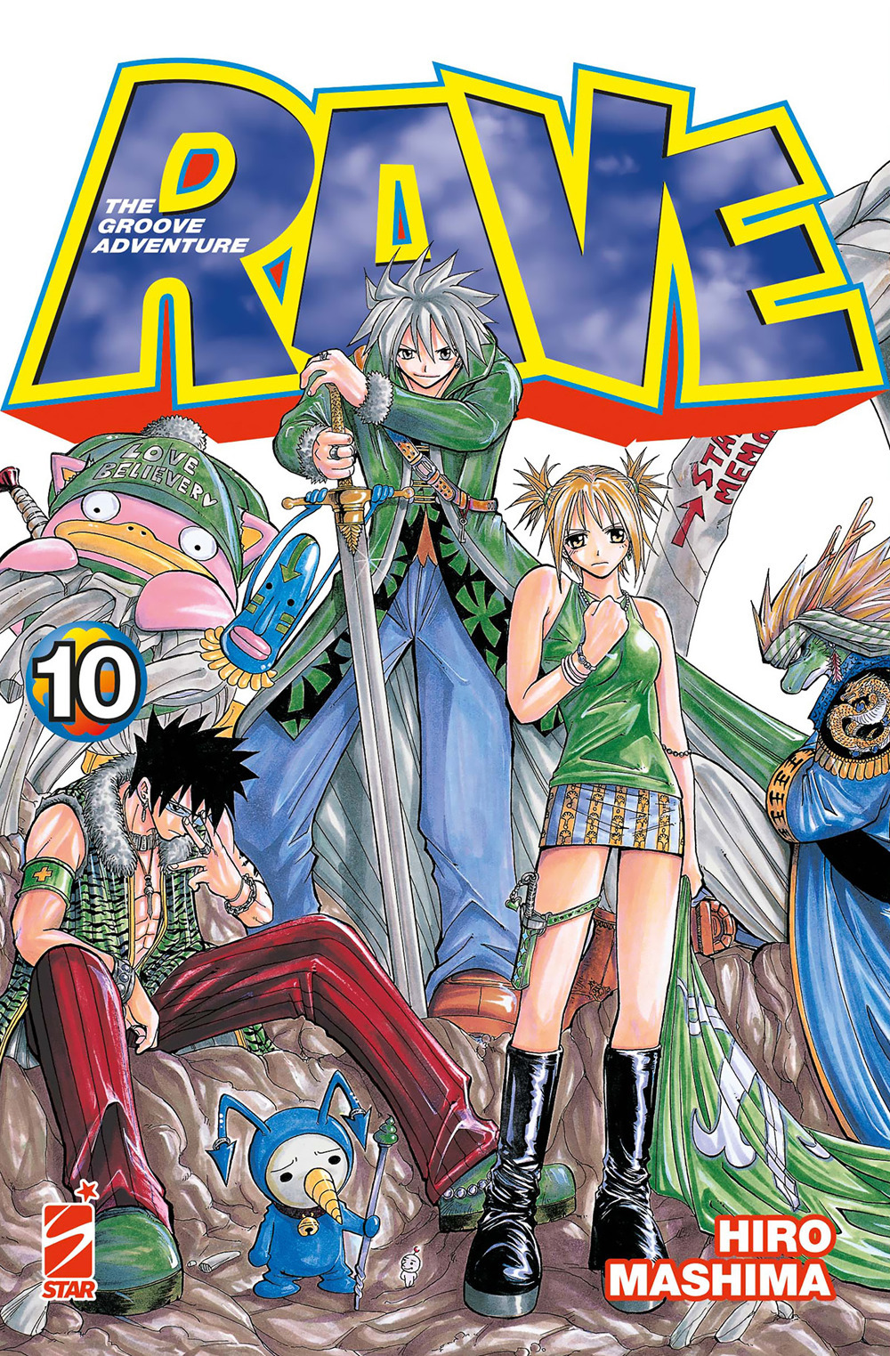 Rave. The groove adventure. New edition. Vol. 10