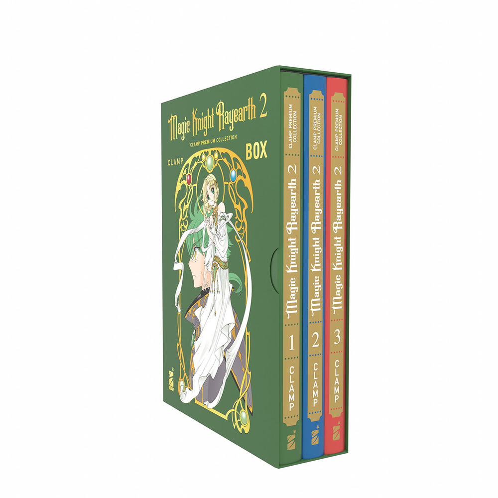Magic knight Rayearth. Clamp premium collection. Box. Vol. 2