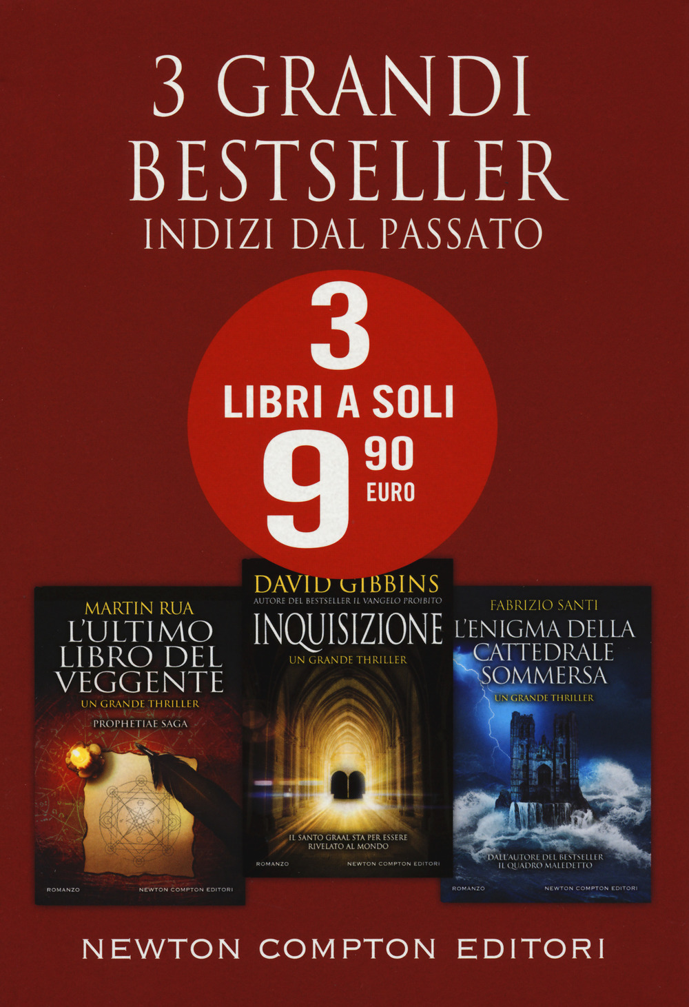 Indizi dal passato: L'ultimo libro del veggente-Inquisizione-L'enigma della cattedrale sommersa