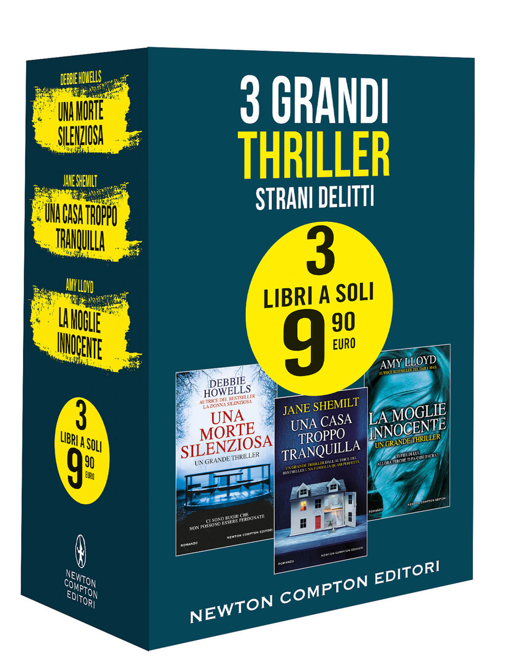 3 grandi thriller. Strani delitti: Una morte silenziosa-Una casa troppo tranquilla-La moglie innocente