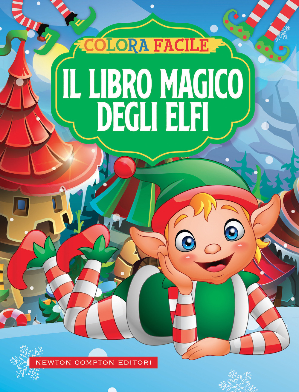 Colora facile. Il libro magico degli elfi