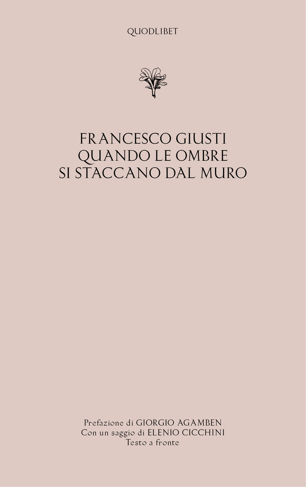 Quando le ombre si staccano dal muro. Testo veneziano a fronte