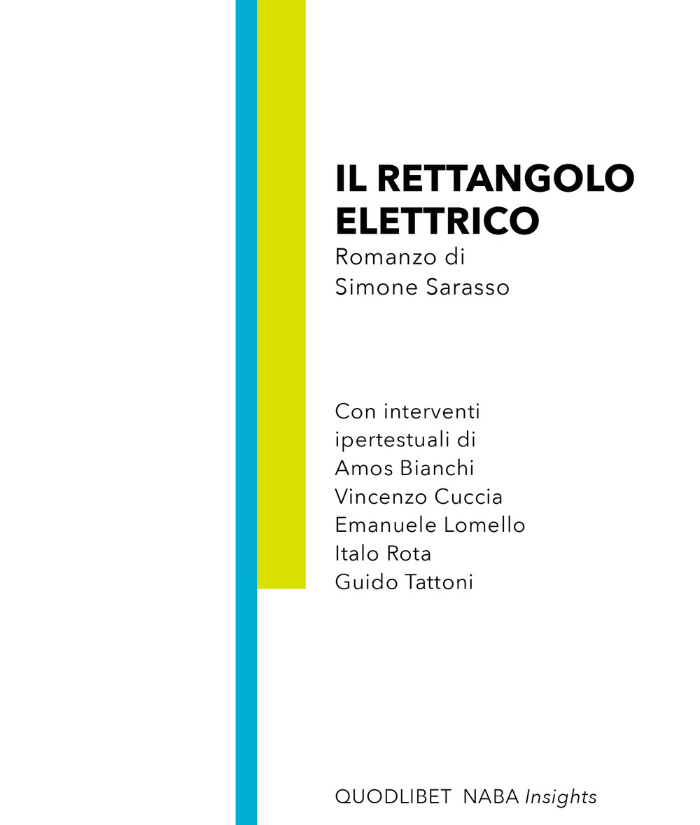 RETTANGOLO ELETTRICO (IL) - Sarasso Simone - 9788822906434